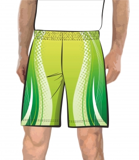 Шорты 201 расцветка 3 зеленые